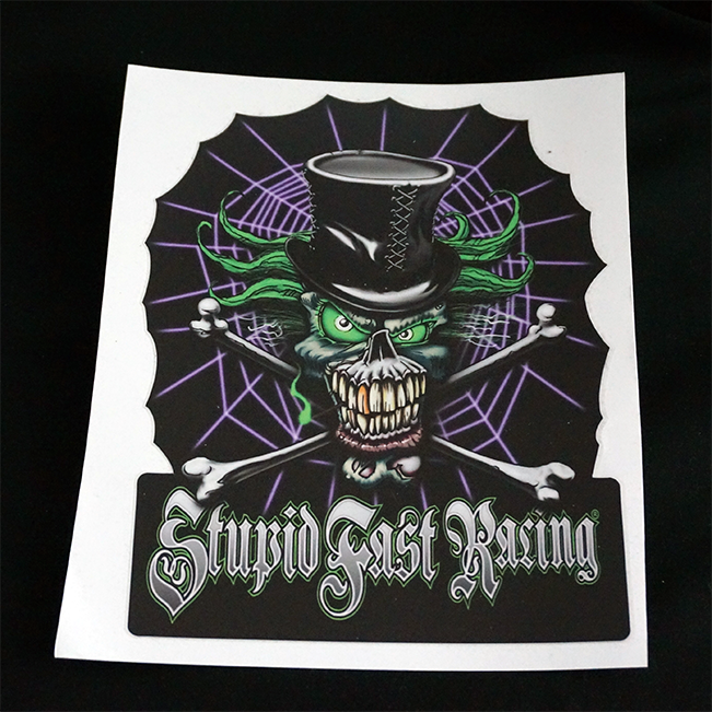 Sticker Web Voodoo – Stupid Fast Racing